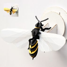 Assembli Paper wasp 3D insect