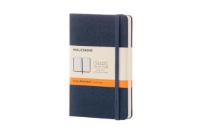 Moleskine Classic notitieboek gelinieerd Pocket saffier blauw