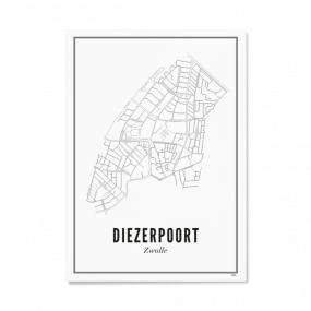 Wijck Zwolle Diezerpoort A4 21 x 30
