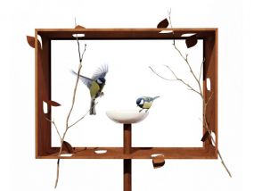 Frederik Roije Framed Feeder vogelvoeder