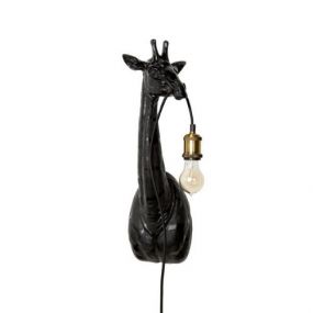 Kitchentrend Giraffe wandlamp zwart