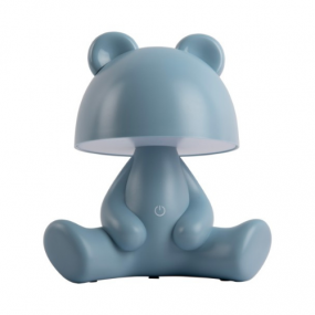 Leitmotiv tafellamp beer blauw oplaadbaar