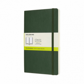 Moleskine Classic notitieboek blanco Large Mirte Groen