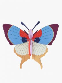 Studio ROOF Plum Fringe vlinder