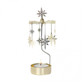 Pluto Rotary candleholder northern star goud