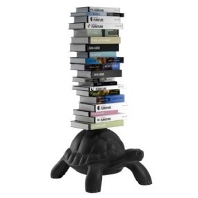 Qeeboo Turtle Carry Bookcase - Black