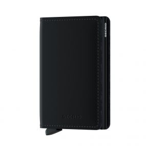 Secrid Slim wallet mat zwart
