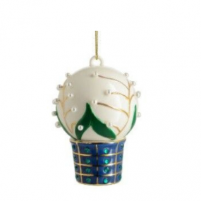 Alessi kerstbal Faberjori Mughetti e smeraldi