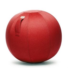 Vluv Leiv zitbal Ruby Red-H 70-75 cm