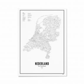 Wijck poster Nederland 30 x 40