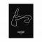 Wijck print F1 Zandvoort black edition A4 21 x 30