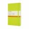 Moleskine Classic notitieboek gelinieerd Large Citroen groen