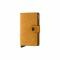 Secrid Mini wallet vintage oker geel