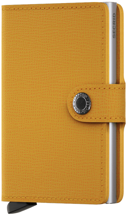 Secrid Mini wallet Crisple Amber