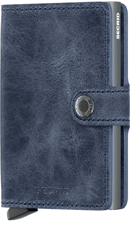 Secrid Mini wallet vintage blauw