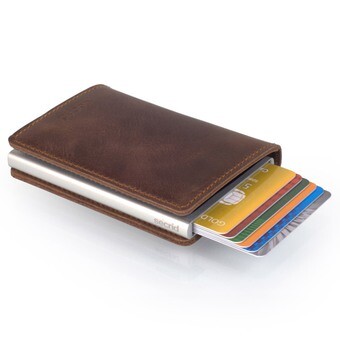 Secrid Slim Wallet vintage bruin